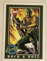 GI Joe 1991 Vintage Trading Card #45 Rock &amp; Roll - $1.97