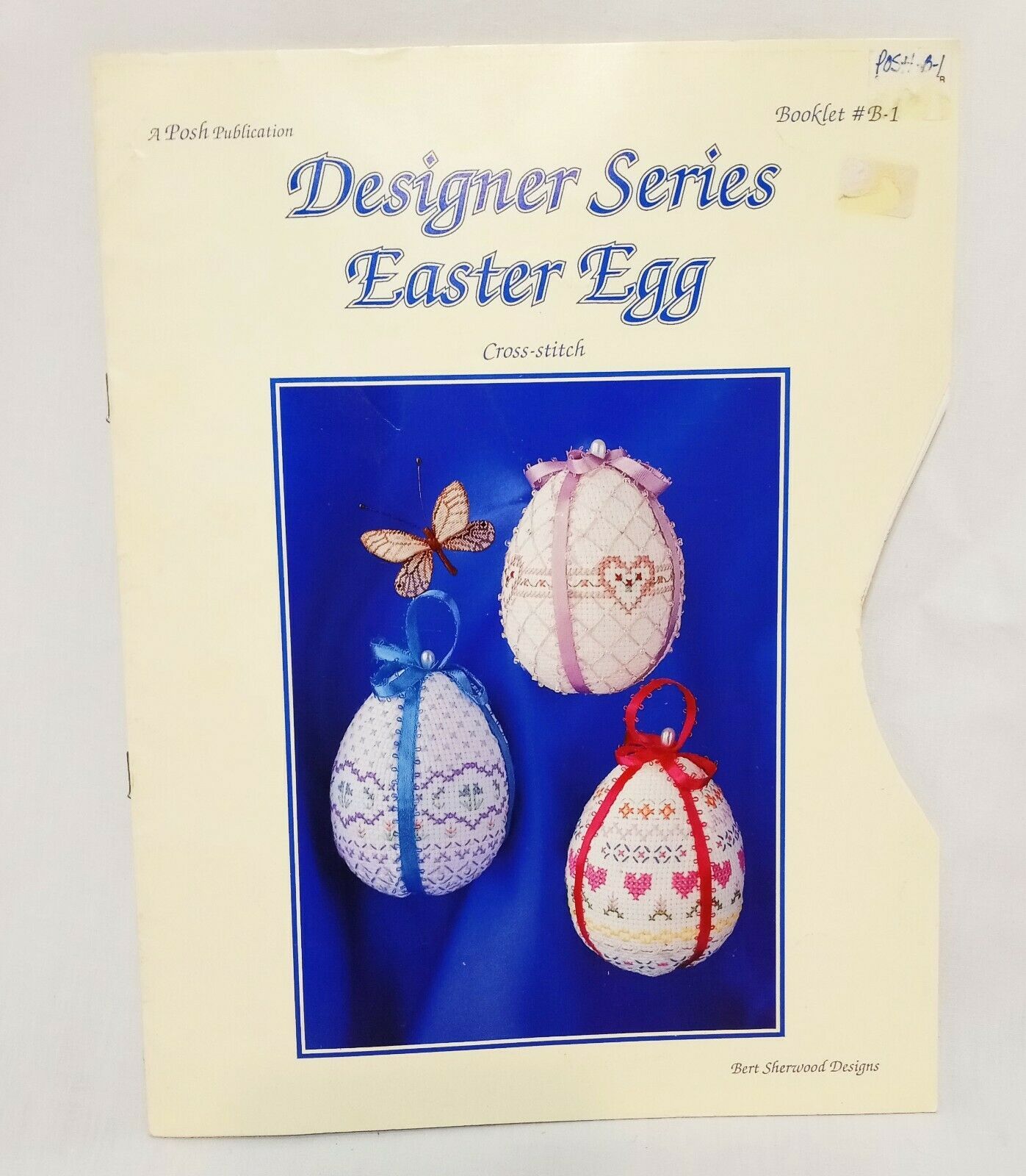 Primary image for Designer Series Easter Egg Counted Cross Stitch Pattern Leaflet Posh Publication