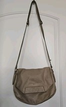 Liebeskind Berlin Leather  Crossbody Bag Messenger Bag Taupe  - $724.21 MXN