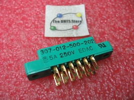Edge Connector EDAC 307-012-500-202 6 Posn Double Sided 4mm Spacing NOS ... - $11.39