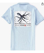 Gyotaku  Southern Tide Skipjack Octopus Hachi Polo Shirt Gyotaku - $40.52 CAD