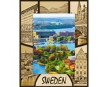 Sweden Laser Engraved Wood Picture Frame Portrait (3 x 5) - $25.99