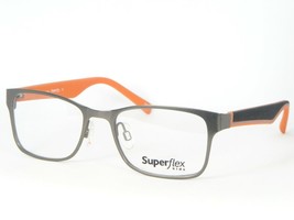 Super Flex Kids SFK-131 C.3 Grey /ORANGE Eyeglasses Glasses 46-16-125mm (Notes) - £23.57 GBP