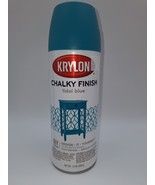Krylon Chalky Finish Tidal Blue 4111 Spray Paint 12 Oz New - $40.43 CAD
