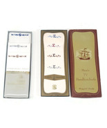 Vintage Men&#39;s Handkerchiefs New In Box Monogram E and S - €16,83 EUR