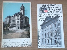 Ford&#39;s Theatre 1903 Post Office 1905 Washington DC UDB 2 Postcards - £7.90 GBP