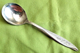 Nasco Stainless Sugar Spoon Vassar Pattern Japan Leaves Textured Accent ... - £5.43 GBP