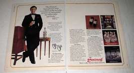 1982 Smirnoff Vodka Ad - Houses of Smirnoff and Cartier - £14.52 GBP