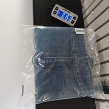 Old Navy Denim Jean Skirt Women's Size 18 Back Slit Blue Trouser Skirt RN#54023 image 8