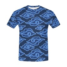Batik Printing Mega Mendung Etnic Design Men&#39;s All Over Print T-Shirt (USA Size) - £15.73 GBP
