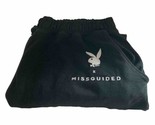 Playboy Missguided Womens Adult 14 Black Comfort Casual Sweat Pants Ladies - $22.20