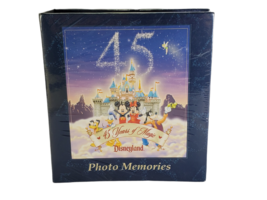 Disneyland 45 Years of Magic Photo Memories Display Album Walt Disney NEW SEALED - £13.52 GBP