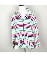 NWT Kate Spade Dream A Little Dream Pajama Top Multicolored Stripe Size ... - €19,79 EUR
