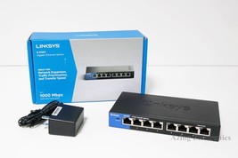 Linksys SE3008v2 8-Port Gigabit Ethernet Switch (very good) - $24.99