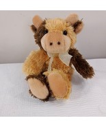 Kellytoy BeanPals Cow Bull Plush Brown Tan Stuffed Animal Toy fuzzy bean... - €40,15 EUR