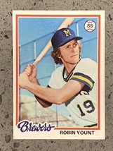 1978 Topps Robin Yount Milwaukee Brewers HOF #173 Baseball Card - £7.70 GBP