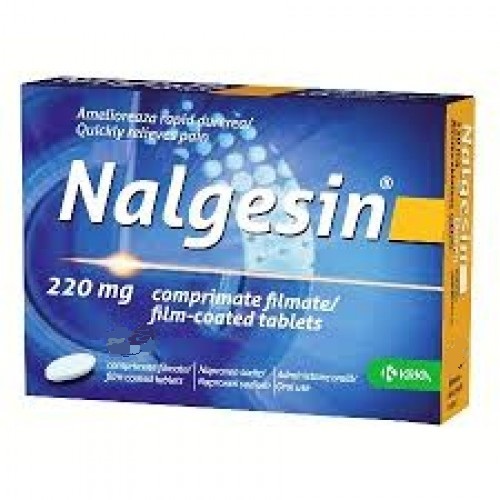 Nalgesin, 220 mg, 20 tbs, Headache,Toothache, Menstrual  Joint  Muscle Pains
