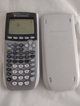 Texas Instruments TI-84 Plus Silver Edition Graphing Calculator With Cover - £39.31 GBP