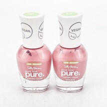 Sally Hansen Good Kind Pure Vegan Color Nail Polish 210 Pinky Clay Lot Of 2 - $12.59