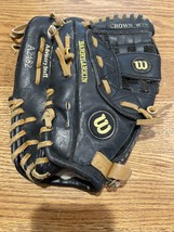 Barry Larkin Wilson Black Leather Youth Baseball Glove/Mitt 11&quot; A2482 - $14.36