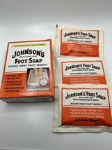 Johnsons Foot Soap Powder With Three Packets  for Aching Feet Discontinu... - £26.52 GBP