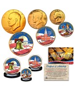 1776–2026 America 250th Anniversary 1976 3-Coin Set AMERICA250 24K GOLD ... - $28.95