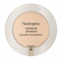 Neutrogena Mineral Sheers Powder Foundation, Natural Ivory 20, 0.34 oz.. - £20.56 GBP