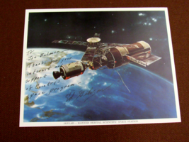 Edward Ed Gibson SKYLAB-3 Shuttle Astronaut Signed Auto 10X8 Litho Photo Zarelli - £154.88 GBP