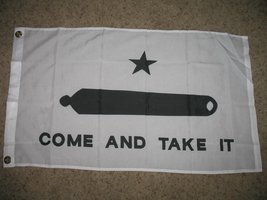 2x3 Texas Gonzales Gonzalez Cannon Come and Take it Flag 2&#39;x3&#39; Banner - £3.49 GBP