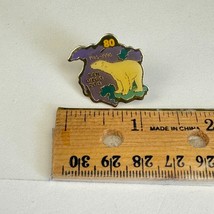 Vtg 1996 80 year Anniversary San Diego Zoo Enamel Pin Polar Bear Purple Gold - £8.30 GBP