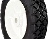 6&#39;&#39;Plastic Wheel Diamond Tread For Lawn Mowers Utility Cart BBQ Grill Co... - $16.99