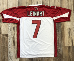 Matt Leinart #7 Arizona Cardinals Reebok Authentic Jersey White - Size XL + 2&quot; - £31.37 GBP