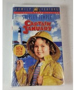 Captain January (VHS, 1995) Clamshell NEW SEALED Shirley Temple Buddy Ebsen - £11.72 GBP