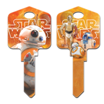 Star Wars Key Blanks Kwikset-KW, BB-8 &amp; Droids - $10.99