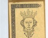 King Richard II Lenten Menu FSHA 410 Penn State University  - £14.19 GBP