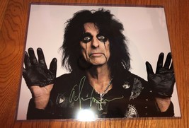 MUSICIAN ALICE COOPER HAND Signed Autograph 11X14 PHOTO - €170,57 EUR