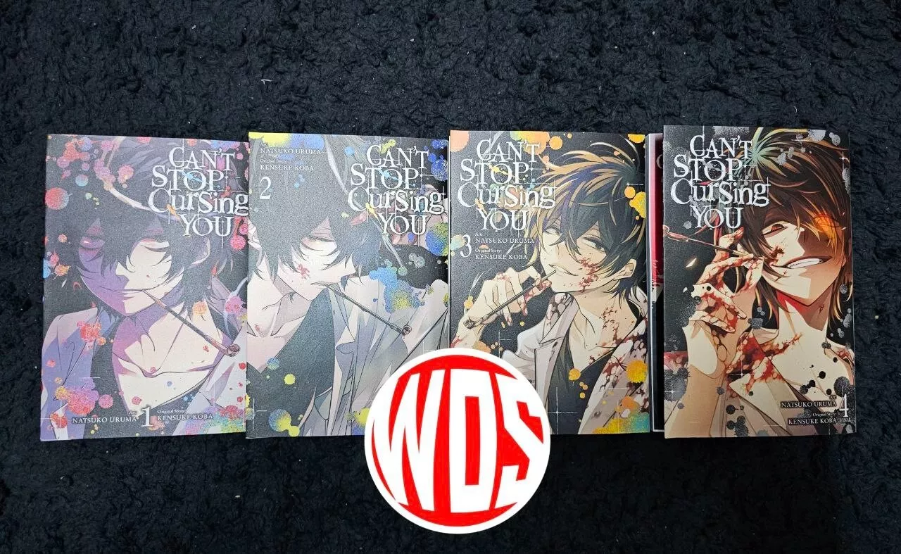 Can&#39;t Stop Cursing You Manga Volume 1-4 (End) English Comic Book FREE SH... - $115.90
