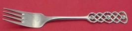 Ringebu by David Andersen Norwegian .830 Silver Dinner Fork 4-Tine 7&quot; Flatware - £102.33 GBP