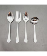 RARE Baker Hart &amp; Stuart BST1 Stainless Steel 4 Serving Pieces Vtg - $45.24 CAD