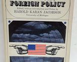 Americas Foreign Policy [Paperback] Harold Karan (ed). Jacobson - £11.77 GBP