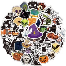 50pcs Halloween Holiday Stickers Decals Kid Trick Treat Party Gift Free Shipping - £7.18 GBP