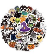50pcs Halloween Holiday Stickers Decals Kid Trick Treat Party Gift Free Shipping - $8.99