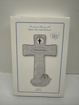Precious Moments Precious Share The Gift Of Love Girl Cross 143202 Baptized - $21.73