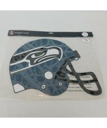 Seattle Seahawks NFL Football Window Cling Helmet Uniform Retro Fan 12th... - £7.66 GBP
