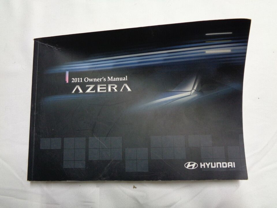 2011 HYUNDAI AZERA OWNERS MANUAL OEM FREE SHIPPING! - $11.90