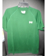 Under Armour Men&#39;s HeatGear Short Sleeve Green Tee Shirt - $34.27 CAD