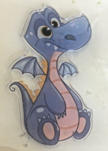 Lxx Wtz Clear Stamp and Metal Die Friendly Dragon Fantasy Mythical Creat... - £7.98 GBP