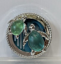 Bath &amp; Body Works TINY SEA GLASS TURTLE Scentportable Vent Visor CLIP Ca... - $18.81