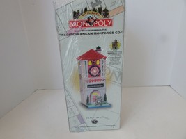 DEPT 56 13600 MONOPOLY MEDITERRANEAN MORTGAGE CO LIGHTED BUILDING NEW - $32.54