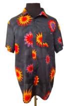 Billabong Shirt Men&#39;s Size X-Large Multicolor Boho-Hawaiian Casual Button Front - £19.52 GBP